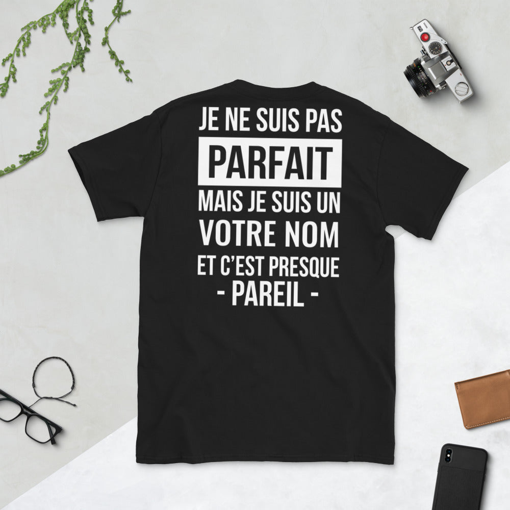 T-shirt Aveyron bleu marine - Je ne suis pas parfait mais je suis un XXX