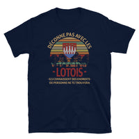 Thumbnail for T-shirt Lotois gris sport - Déconne pas avec humour