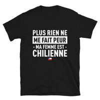 Thumbnail for T-shirt Chili noir - Plus rien ne me fait peur