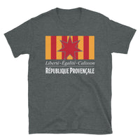 Thumbnail for T-shirt Provence bleu marine - Fierté et humour en coton doux