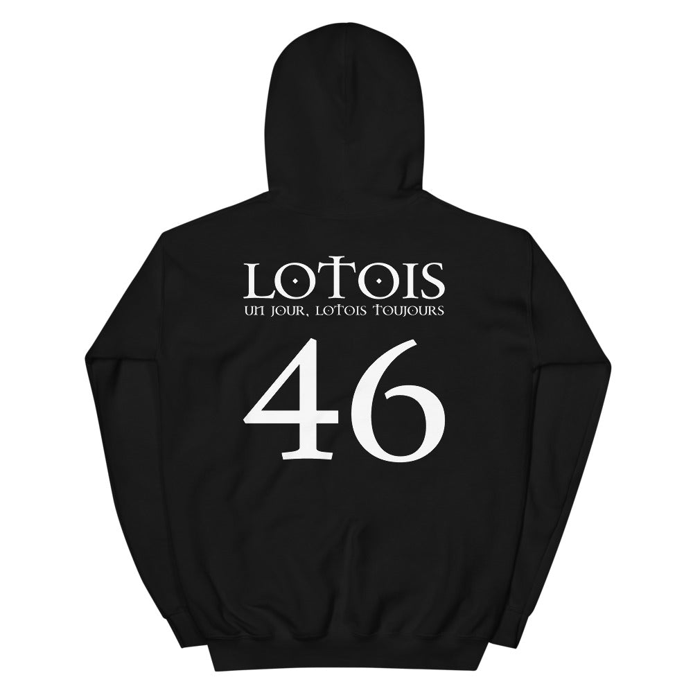 Lotois un jour, Lotois toujours 46 - Sweatshirt à capuche - Ici & Là - T-shirts & Souvenirs de chez toi