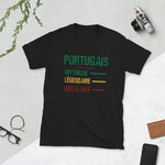 Portugais - Mythique - Légendaire - Inégalable - T-shirt Standard - Ici & Là - T-shirts & Souvenirs de chez toi
