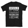 T-shirt Guatemala noir - Désolé ce mec est pris par une fille