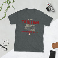 Thumbnail for T-shirt Tahitien bleu marine - Ça dépend de toi