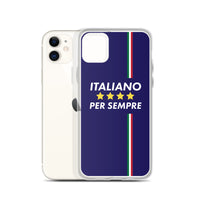 Thumbnail for Coque iPhone Italie - Drapeau italien stylé
