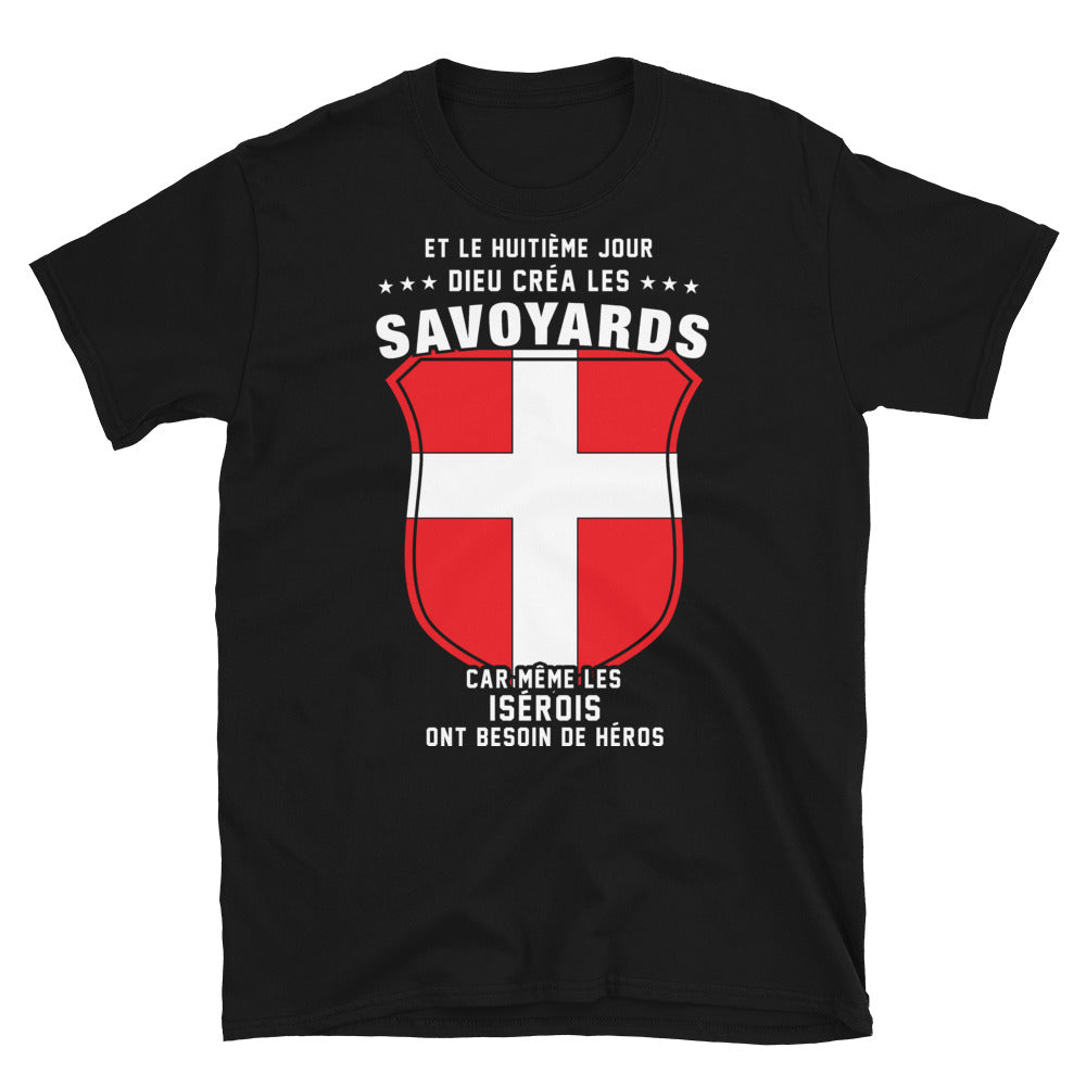 8e jour Savoyards version fr - Savoie - T-shirt Standard - Ici & Là - T-shirts & Souvenirs de chez toi