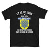 T-shirt Ardéchois noir - Et le 8e jour Dieu créa les