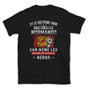T-shirt Normands noir - Et le 8e jour Dieu créa les Normands