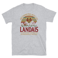 Thumbnail for T-shirt Landais gris sport - Déconne pas avec les Landais