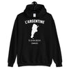 Sweatshirt Argentine noir - Histoire et confort à porter