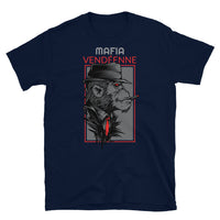 Thumbnail for T-shirt Vendée gris foncé chiné - Mafia Vendéenne avec humour local