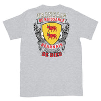 Thumbnail for T-shirt Béarnais gris sportif - Fierté locale et humour