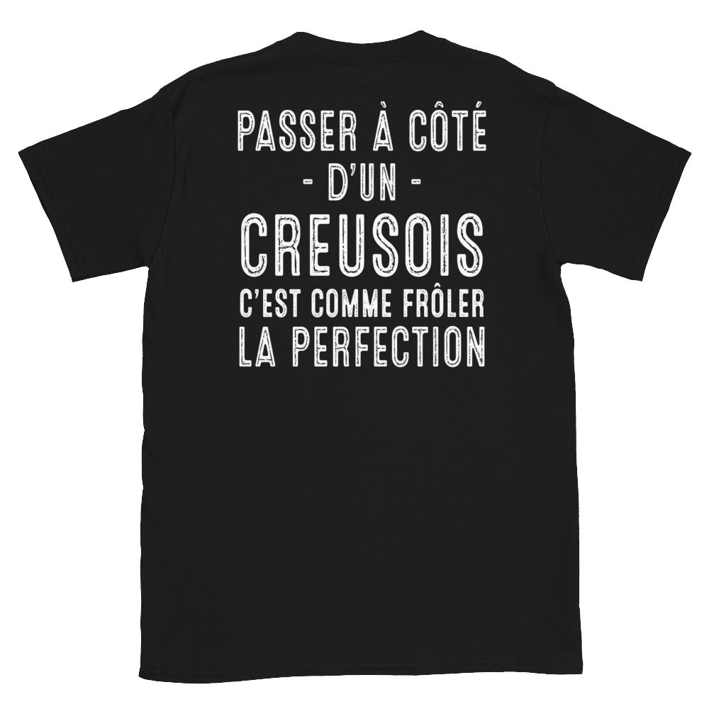 T-shirt Creusois noir - Passer à côté d'un Creusois