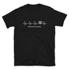T-shirt Alsace noir - Coeur et humour en toute simplicité