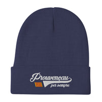 Thumbnail for Bonnet Provence noir dos - Prouvençau per sempre brodé