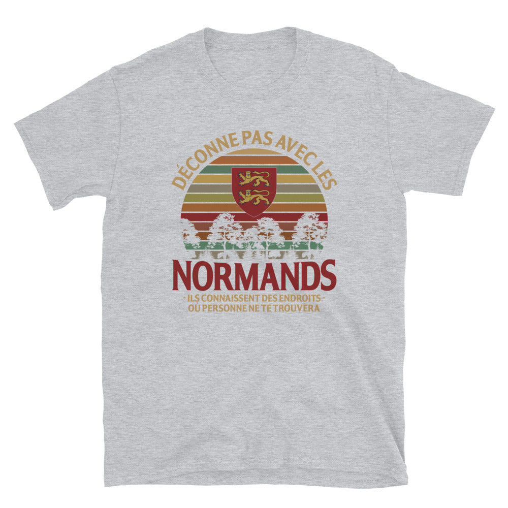 Déconne pas avec les Normands - T-shirt Standard - Ici & Là - T-shirts & Souvenirs de chez toi