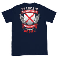 Thumbnail for T-shirt Belgique bleu marine - Français, Belge, Suisse, Canadien