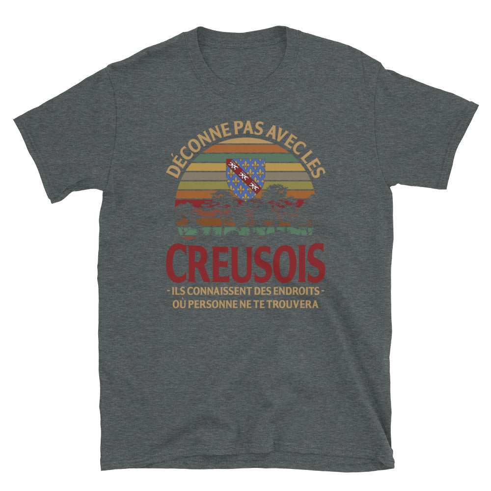 Creusois Endroit - T-shirt Standard - Ici & Là - T-shirts & Souvenirs de chez toi