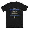 T-shirt Ardéchois noir - Tout dépend de toi
