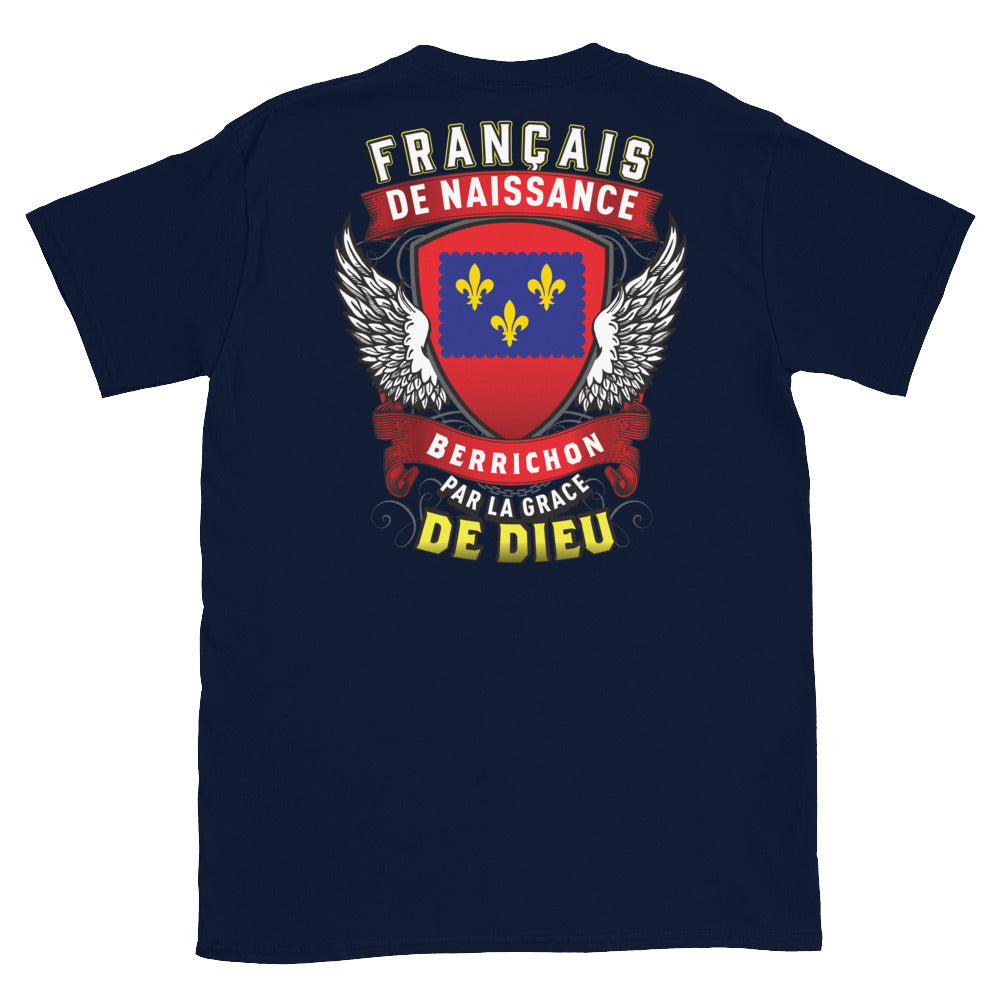 T-shirt Belgique bleu marine - Fierté et humour de nos origines