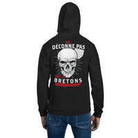 Thumbnail for Déconne pas avec les Bretons - Sweat à Capuche zippé - Ici & Là - T-shirts & Souvenirs de chez toi