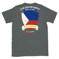 Thumbnail for T-shirt Philippines bleu marine - Je ne suis pas parfait mais.
