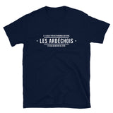 Deux types de personnes - Les Ardéchois - T-shirt Standard - Ici & Là - T-shirts & Souvenirs de chez toi