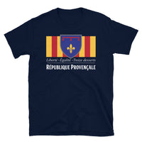 Thumbnail for T-shirt Provence noir - Liberté, Égalité, Treize desserts