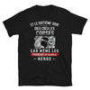 T-shirt Corse noir - Création divine avec humour