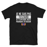 Thumbnail for T-shirt Provence noir - Je ne suis pas Testard