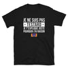 T-shirt Provence noir - Je ne suis pas Testard