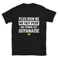 Thumbnail for T-shirt Guyanaise noir - Plus rien ne me fait peur