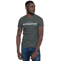 Thumbnail for T-shirt Aveyron bleu marine dos - Naturalisé avec humour et fierté