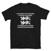 T-shirt Normand noir - Un normand peut boire 10 h sans marcher