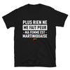 T-shirt Martinique noir - Ma femme est ma force