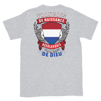 Thumbnail for T-shirt Belgique gris sport - Texte humoristique sur le dos