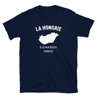 Thumbnail for T-shirt Hongrie marine dos - Mon histoire commence avec fierté