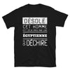 T-shirt Egyptienne noir - Désolé ce mec est pris par une fille