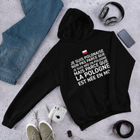Thumbnail for Sweatshirt Pologne rouge - La Pologne est née en moi