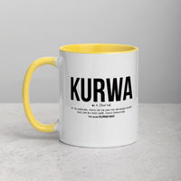 Thumbnail for Définition drôle Kurwa pour le café des Polonais le matin  - Mug Tasse Couleurs intérieures - Ici & Là - T-shirts & Souvenirs de chez toi