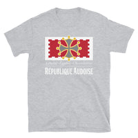 Thumbnail for T-shirt Aude bleu marine dos - Liberté égalité chocolatine