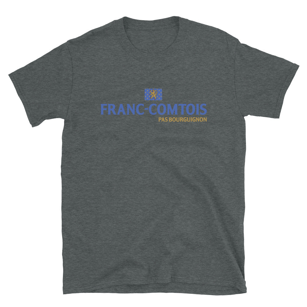 T-shirt Franche-Comté marine dos - Franc-comtois pas B**rguignon