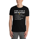 Je jure beaucoup - Auvergne - T-shirt Standard - Ici & Là - T-shirts & Souvenirs de chez toi