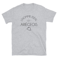 Thumbnail for L'homme idéal est Ariégeois - T-shirt Standard - Ici & Là - T-shirts & Souvenirs de chez toi