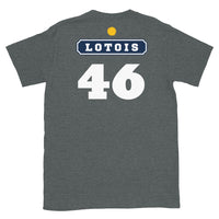 Thumbnail for T-shirt Lotois 46 Pastis gris sport - design humoristique sur le Sud
