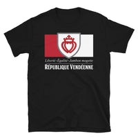 Thumbnail for T-shirt Vendée noir - Fierté locale et confort durable