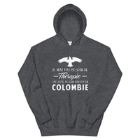 Thumbnail for Sweatshirt Colombie gris foncé - Pas besoin de thérapie