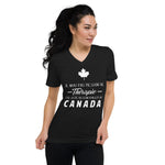 Je n'ai pas besoin de thérapie Canada - T-shirt col V - Ici & Là - T-shirts & Souvenirs de chez toi