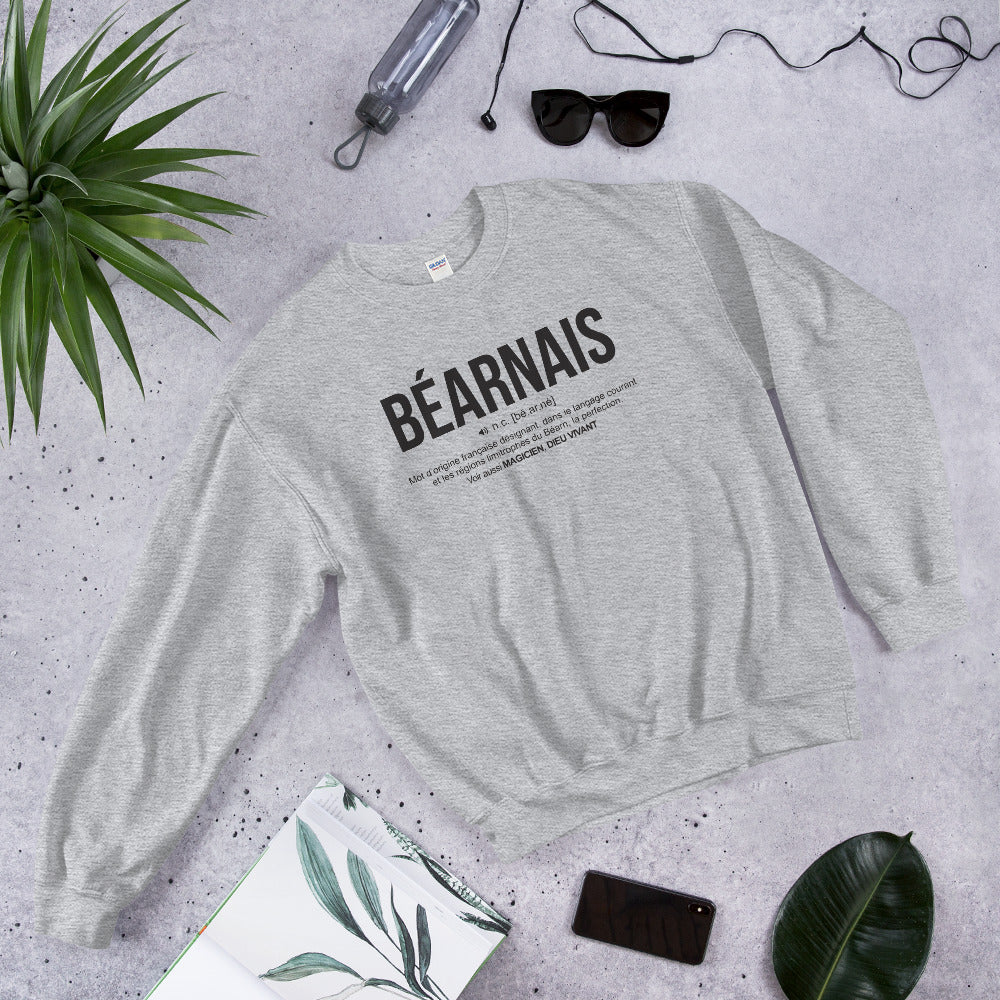 Béarnais définition drôle - Sweatshirt - Ici & Là - T-shirts & Souvenirs de chez toi