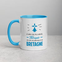 Thumbnail for Mug Bretagne bleu - Je n'ai pas besoin de thérapie